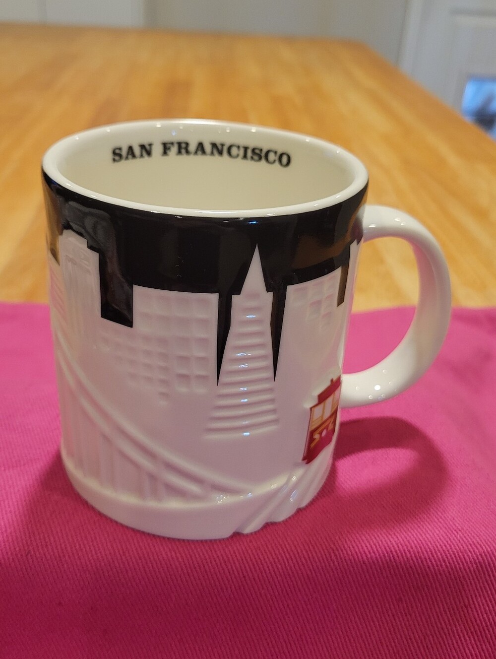 ☕️NWOT~ STARBUCKS SAN FRANCISCO SKYLINE 3D MUG